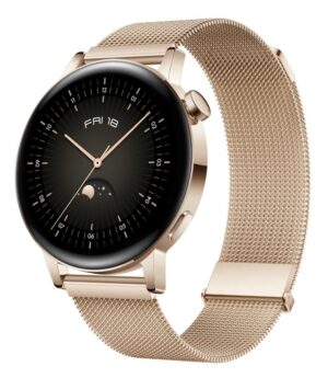 Huawei Watch GT 3 – Smartwatch Dam – 42mm – Guld Milanese