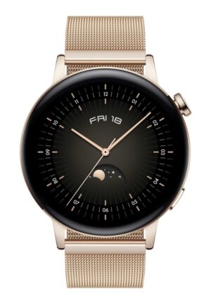 Huawei Watch GT 3 – Smartwatch Dam – 42mm – Guld Milanese