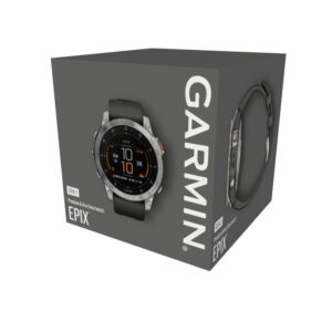 Smartklocka GARMIN Epix G2 Silvrig Svart Grå 1,3″